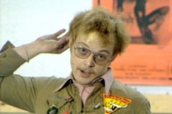 Kuva: DJ Edward eli Markku Vesala. (1979) YLE kuvanauha.