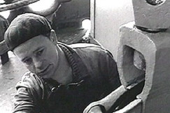 Kuva: Merimies ty�ss�. YLE kuvanauha/Allotria-filmi.