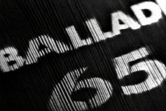 Kuva: Balladi 65 -ohjelman tunnus. (1965) YLE kuvanauha.