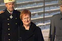 Kuva: Tarja Halonen 2006. YLE kuvanauha.