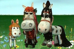 Kuva: Histamiini, Pirpo ja Titiina. YLe kuvanauha.