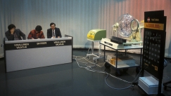 Kuva: Lottoarvonta (1986). Kuva: Touko Yrttimaa.