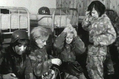 Kuva: Tv-uutiste sotilas. YLE kuvanauha.