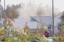 Kuva: Tulipalo Kauhajoen palvelualojen oppilaitoksessa. (2008) YLE kuvanauha.