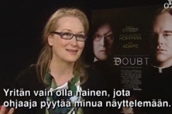 Kuva: N�yttelij� Meryl Streep (2009). YLE kuvanauha.