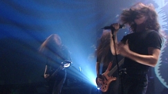 Kuva: Sentenced lavalla (1998). YLE kuvanauha.