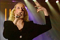 Kuva: Laulaja Tanjalotta R�ikk� (1989).n YLE kuvanauha.