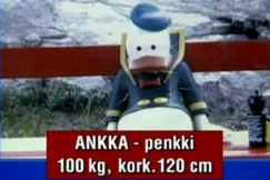 Kuva: Ankka-penkki kateissa. YLE kuvanauha.