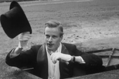 Kuva: Silinterimies j�tekaivossa (1963) YLE kuvanauha