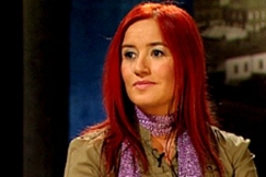 Kuva: Laila Kinnusen tyt�r, laulaja Milana Misic (2006). YLE kuvanauha.