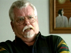 Kuva: Muusikko ja kuvataiteilija Martti Innanen (2001). Yle kuvanauha.