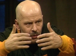 Kuva: Jouko Turkka A-studion iltalinjalla. 1986. Yle kuvanauha.