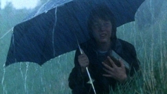 Kuva: Jontti ottaa oppia kastematojen mets�stykseen. YLE kuvanauha 1986. 