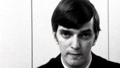 Kuva: Paavo V�yrynen Yleisradion toimittajana. 1969. YLE kuvanauha.