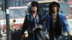 Kuva: Andy McCoy ja Nasty Suicide Helsingiss�, YLE TV1 KAMOON - KIELET POIKKI 1986, YLE Kuvanauha