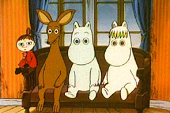 Bild: Lilla My, Sniff, Mumintrollet och Snorkfröken, YLE bildband 1991 Bild: Lilla My, Sniff, Mumintrollet och Snorkfröken, YLE bildband 1991