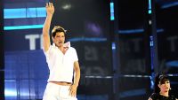 Sakis Rouvas semifinaalin harjoituksissa