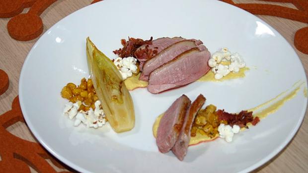Ankanrintaa, paahdettua maissia ja popcornia. Kuva: Yle Ankanrintaa, paahdettua maissia ja popcornia. Kuva: Yle