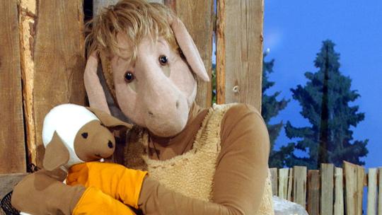 Bärtil-lammas dvd:lle. Kuva: Yle