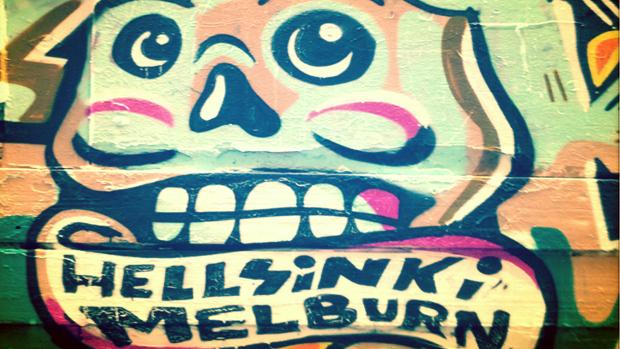 Helsinki - Melbourne. Kuva: Hilja ja Ida Heiskanen