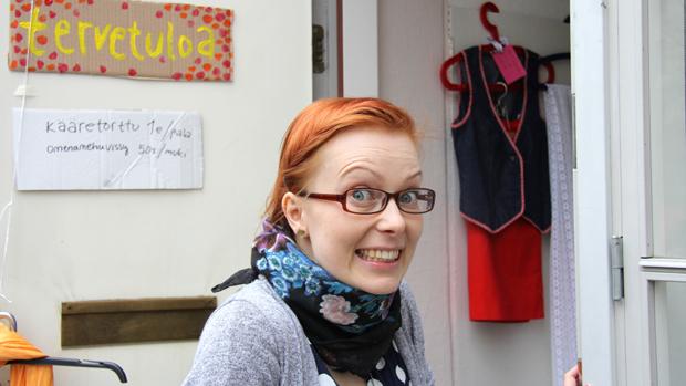 Siivouspäivän kotikirppis. Kuva: Eve Mantu