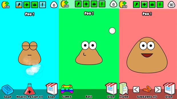 Pou muutti meille. Kuva: Pou-sovellus. Anni Alatalo. Pou muutti meille. Kuva: Pou-sovellus. Anni Alatalo.