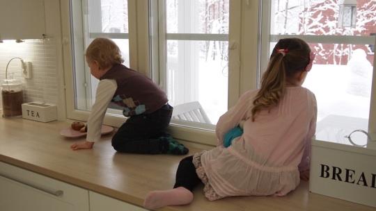 Omakotitalo Tammistossa. Kuva: Viivi Lehtonen Omakotitalo Tammistossa. Kuva: Viivi Lehtonen