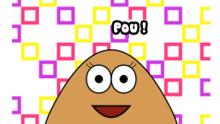 Pou muutti meille. Kuva: Pou-sovellus. Anni Alatalo.