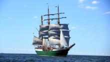 Tall Ships Races Helsingissä - alukset merellä. Kuva:Siiri Huttunen, Yle Olotila