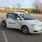 Auto valmiina koeajoon.
