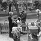 Helsingin Topeliuksenpuisto vuonna 1974. Kuva: Erkki Suonio, YLE Kuvapalvelu