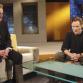 Arto Nyberg sai nimekkään vieraan ystävänpäivänä 2006, kun yhdysvaltalainen talk show -isäntä Conan O´Brien tuli pistämään Suomen sekaisin. Kuva: Liisa Akimof
