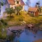 Junibackenin satujunassa: Marikin luona. Kuva: junibacken.se