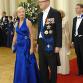 Pääministeri Matti Vanhanen naisystävänsä Sirkka Mertalan kanssa saapumassa Linnan juhliin 2008. Kuva: Touko Yrttimaa / YLE