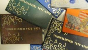 Teinikalenterit ,1970-luku. Kuva: Lea Mukka-Niva, Torniojokilaakso