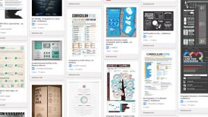 Infographic Visual Resumes, Pinterest.