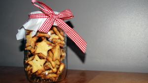 Kumina-parmesaanipiparit. Kuva: Anni Alatalo, Yle Olotila.