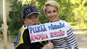Sissipuutarhurit Vuosaaressa. Kuva: Yle
