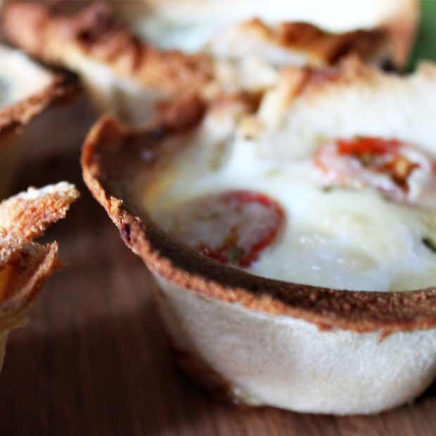 Croque Madame -muffinit. Kuva: Ulla Vuorela, Yle Olotila