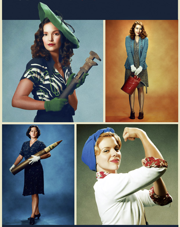 Bomb Girls. Kuva: Yle Kuvapalvelu