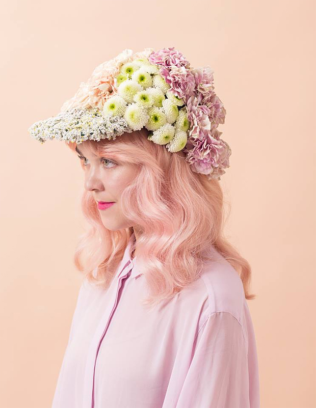 Flower cap for Taika. Kuva: Juho Huttunen