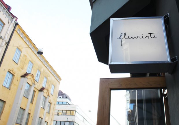Fleuriste-kahvilan ranskalainen maalaisomenapiirakka maustetaan wabi-sabilla. Kuva: Ulla Vuorela