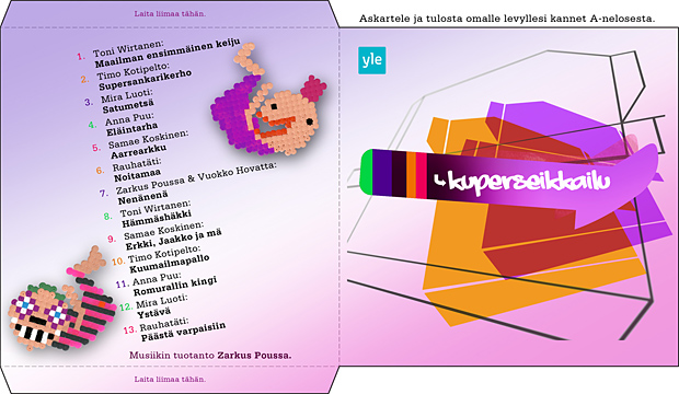 Kuperseikkailu - Lataa kappaleet ilmaiseksi ja laula mukana! Kuva: Yle