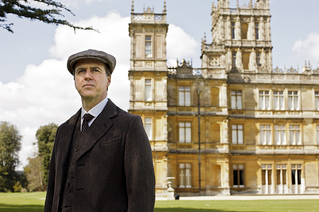 Downton Abbeyn kulissien takana. Kuva: Yle