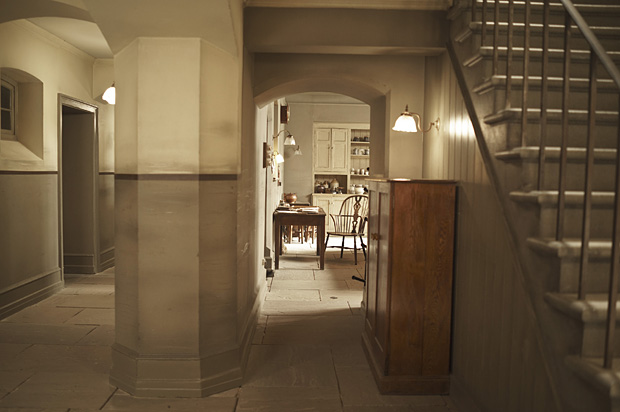 Downton Abbeyn kulissien takana. Kuva: Yle