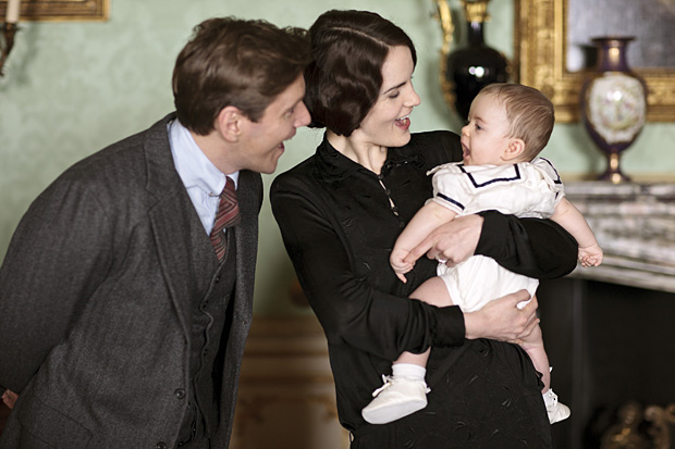 Downton Abbeyn kulissien takana. Kuva: Yle