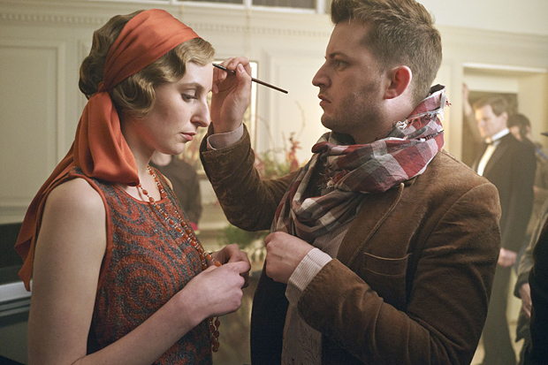 Downton Abbeyn kulissien takana. Kuva: Yle