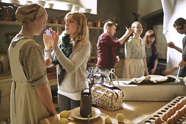 Downton Abbeyn kulissien takana. Kuva: Yle