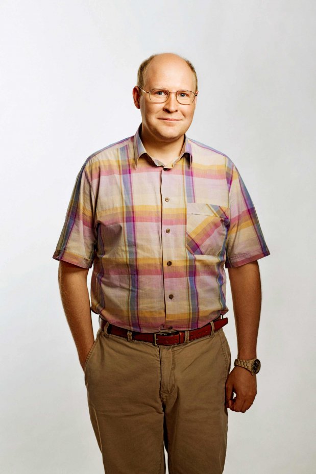 André Wickströmin ansiosta Solsidan on myös suomalainen. Kuva: Yle
