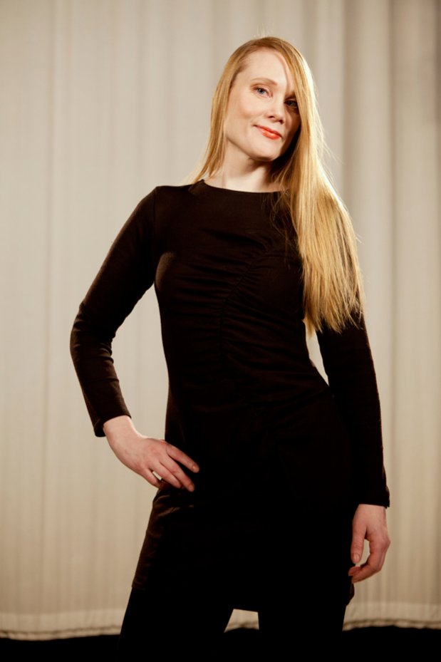 Puoli seitsemän -ohjelman muotiviikon stailaajat, Marita Huurinainen. Kuva: Heli Sorjonen